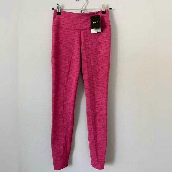 NWT Nike Legendary Tight Fit Training Pants, Pink, Small, Dri-Fit - Picture 1 of 12